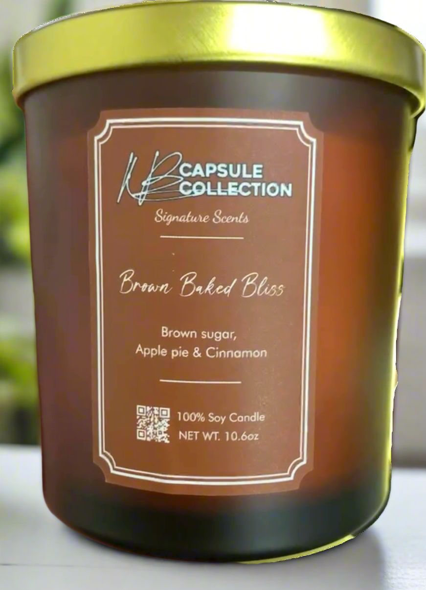 “Signature Scents” Brown Baked Bliss Candle 🕯️