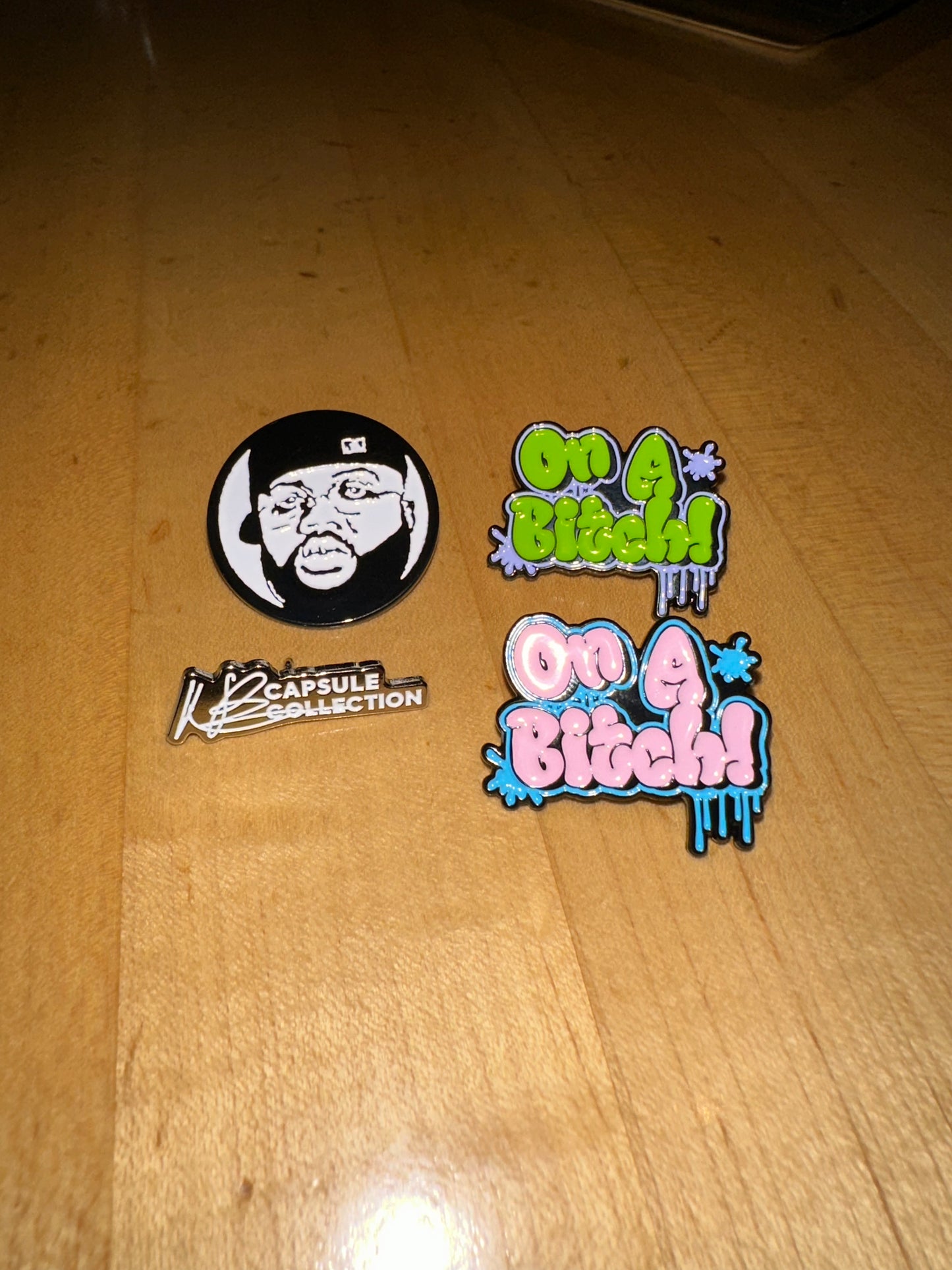 KB Capsule Collection Signature Pins 🧷