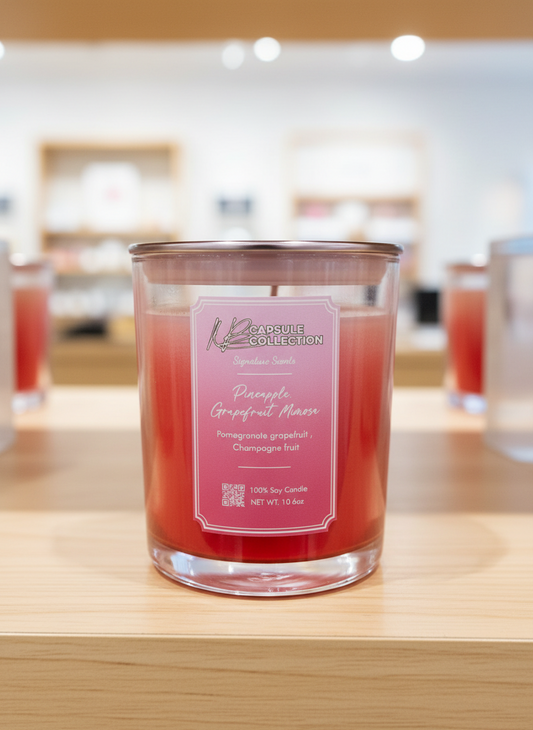 “Signature Scents” Pineapple, Grapefruit Mimosa 🕯️.